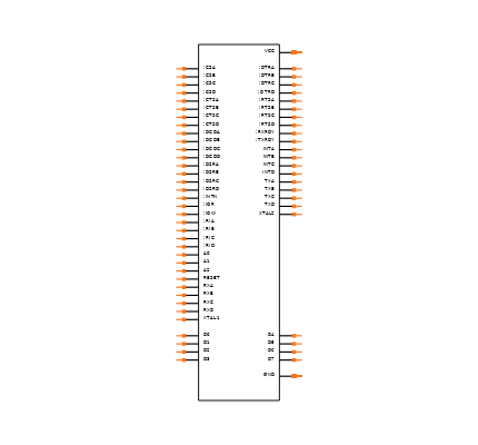 TL16C554APN Symbol