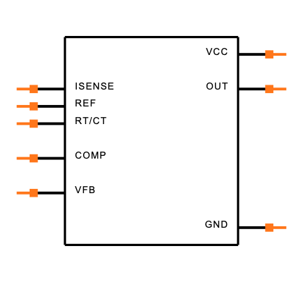TL3843BDR-8 Symbol