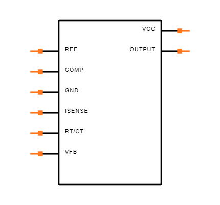 TL3845PE4 Symbol