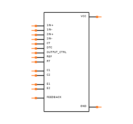 TL494INE4 Symbol