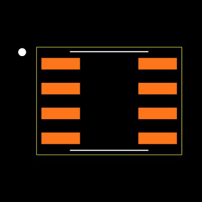TL7705BCDRE4 Footprint