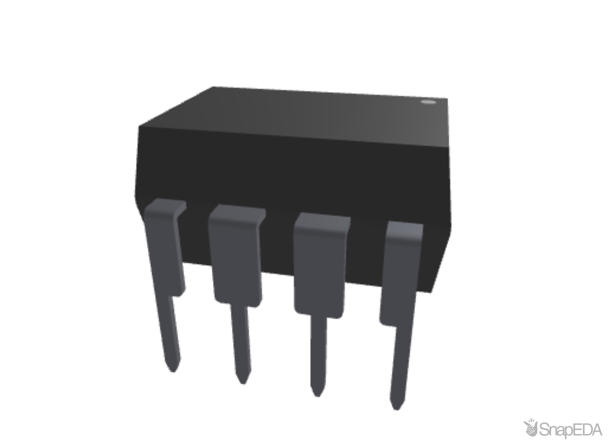 TLC2262CP 3D Model