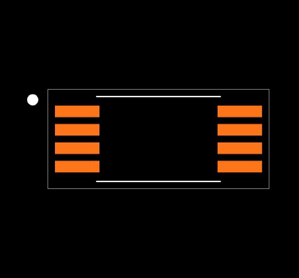 TLC2272CPWR Footprint