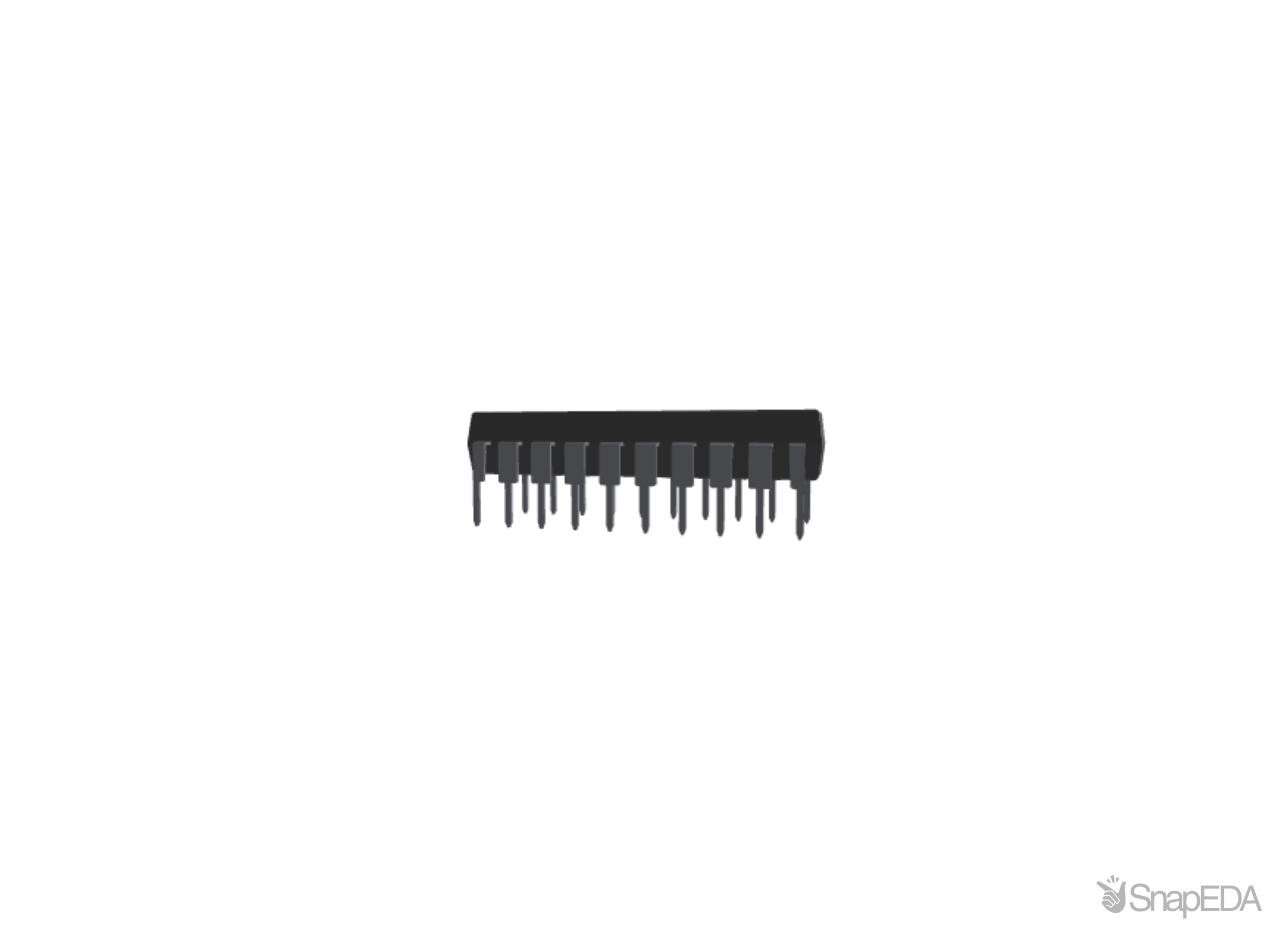 TLC2543CN 3D Model