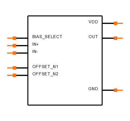 TLC271ACP Symbol