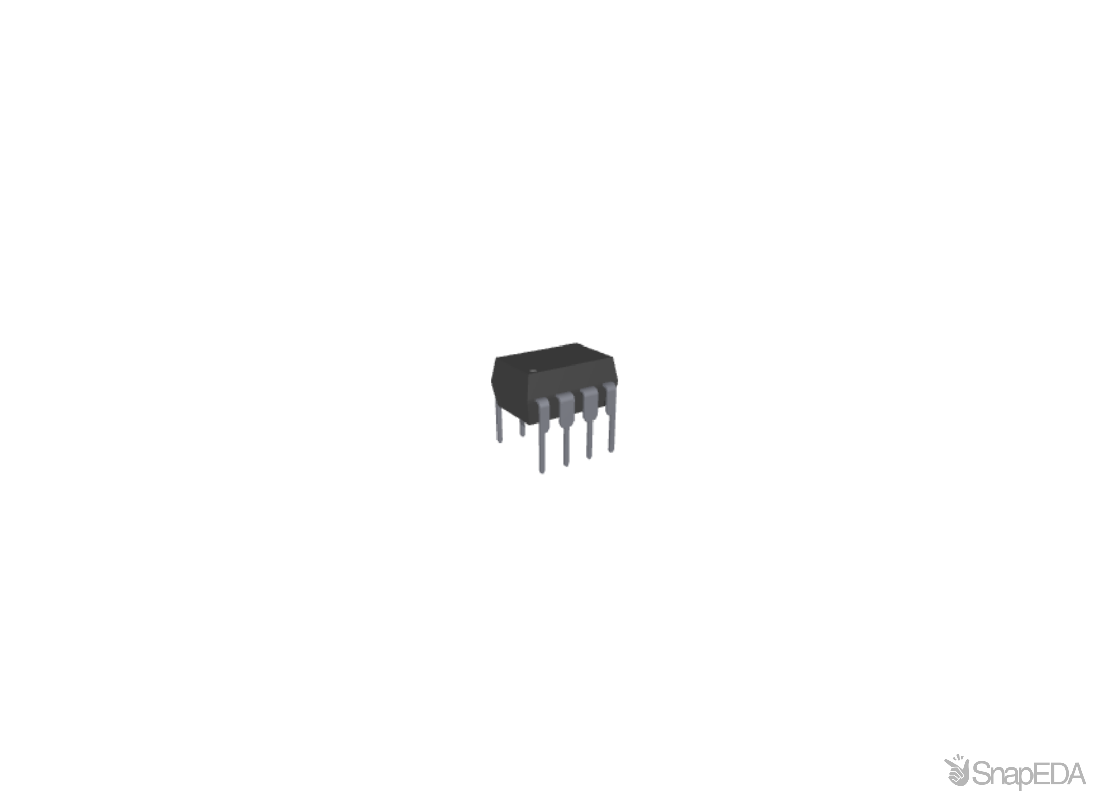 TLC272IPE4 3D Model