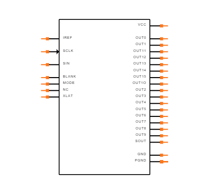 TLC5922DAPR Symbol