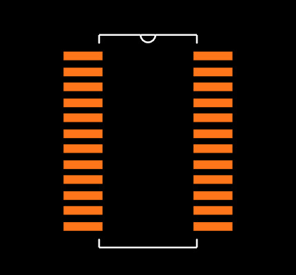 TLC5926IDBQR Footprint