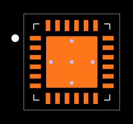 TLC59291RGET Footprint