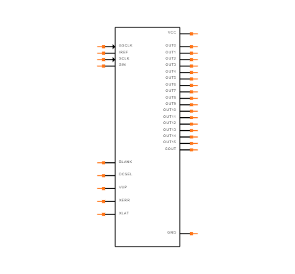 TLC5944PWP Symbol