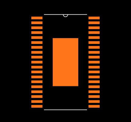 TLC5951DAPR Footprint