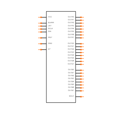 TLC5952DAPR Symbol