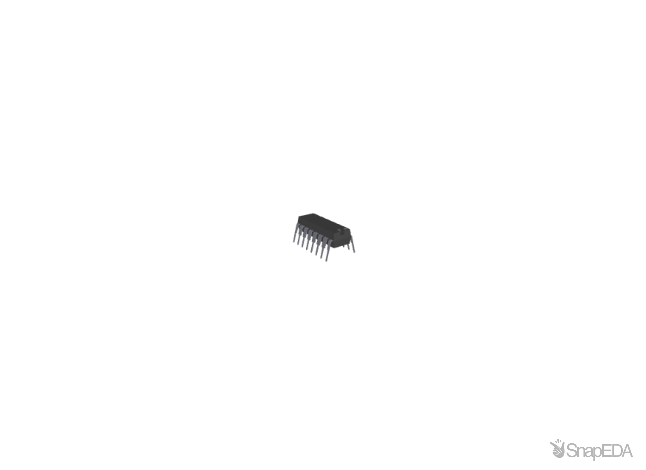 TLC7524CNE4 3D Model