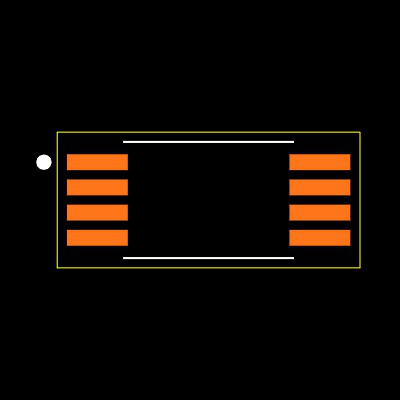 TLC7733QPWRQ1 Footprint