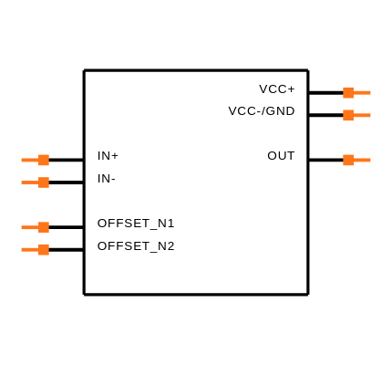 TLE2021AID Symbol