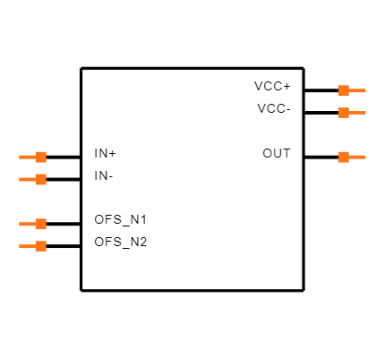 TLE2027CD Symbol