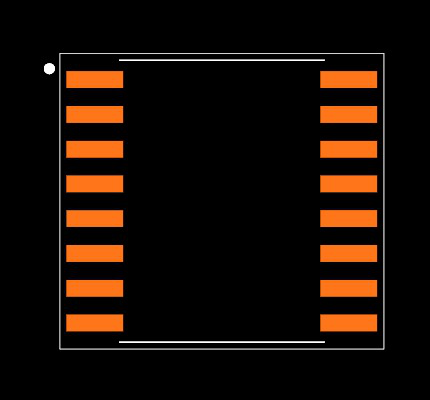 TLE2084IDW Footprint