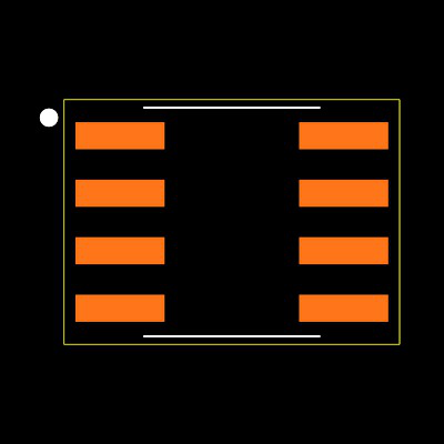 TLE2142CD Footprint