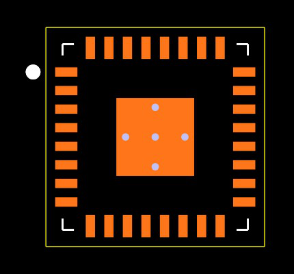 TLK105LRHBR Footprint