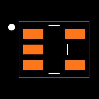 TLV2401QDBVRQ1 Footprint