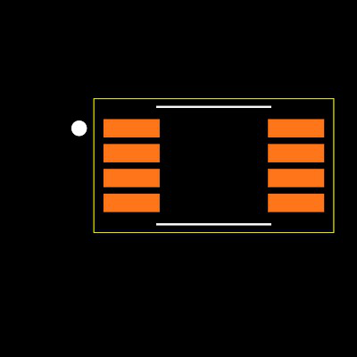 TLV2452IDGK Footprint