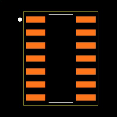 TLV2474QDRG4Q1 Footprint
