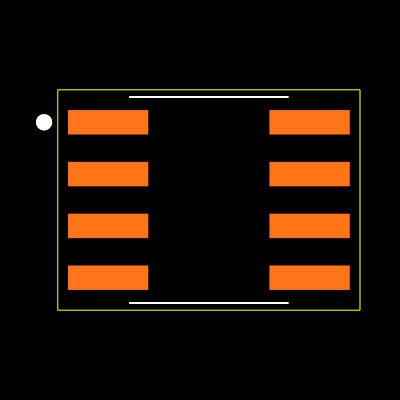 TLV2762CDR Footprint