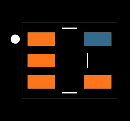 TLV2781CDBVT Footprint