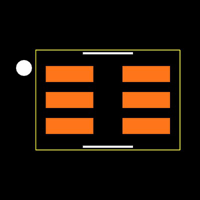 TLV3012AIDCKT Footprint