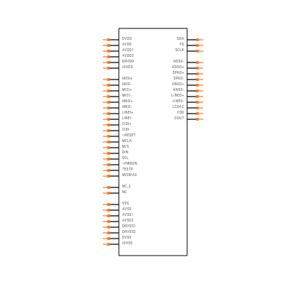 TLV320AIC24KIPFB Symbol