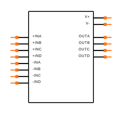 TLV3544QPWRQ1 Symbol