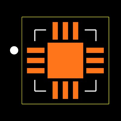 TLV3605RVKR Footprint