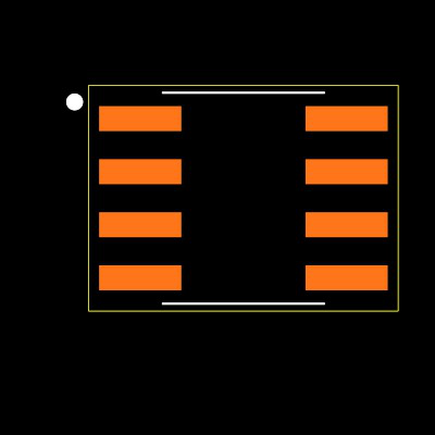 TLV5626IDR Footprint