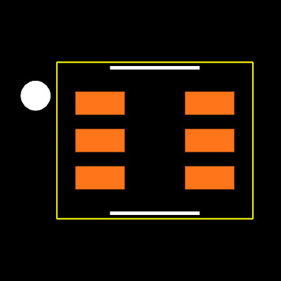 TLV62569PDRLT Footprint