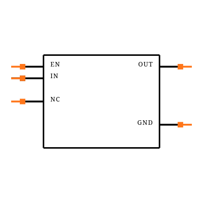 TLV70018QDDCRQ1 Symbol