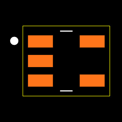 TLV70231DBVR Footprint