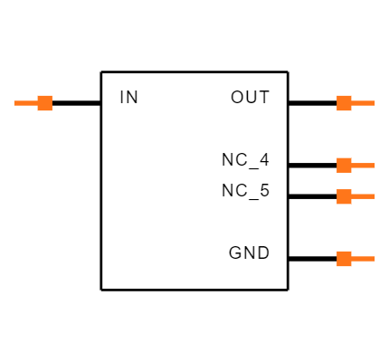 TLV70433DBVR Symbol