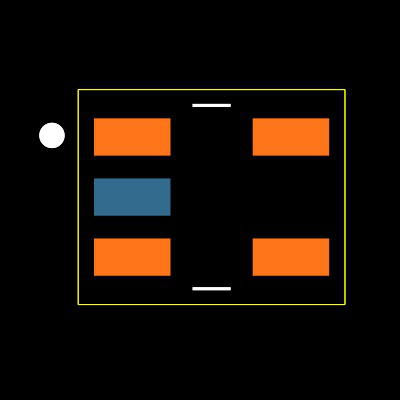 TLV71333PQDBVRQ1 Footprint