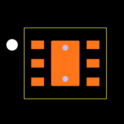 TLV73328PQDRVRQ1 Footprint