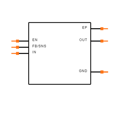 TLV76701DRVT Symbol