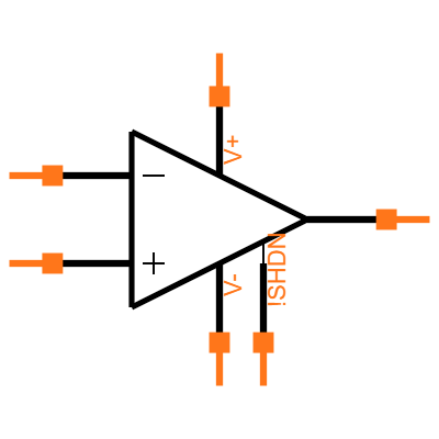 TLV9061SQDBVRQ1 Symbol