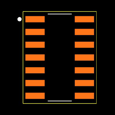 TLV9064QDRQ1 Footprint