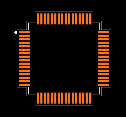 TM4C1231C3PMIR Footprint