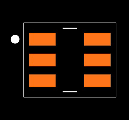 TMAG5173B1QDBVRQ1 Footprint