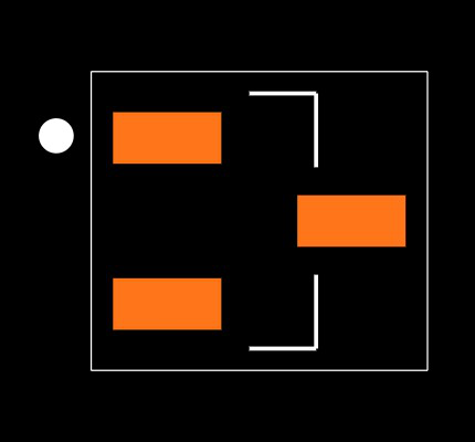 TMAG5231C1GQDBZR Footprint