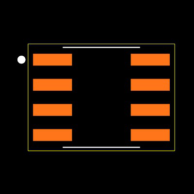 TMCS1100A3QDT Footprint