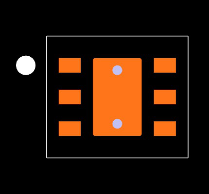 TMP116AIDRVT Footprint