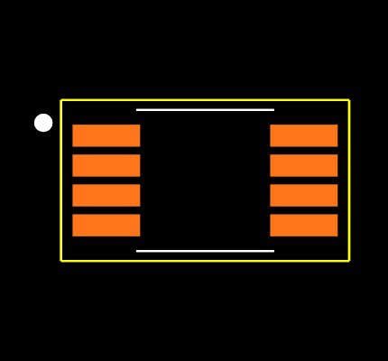 TMP275AIDGKR Footprint