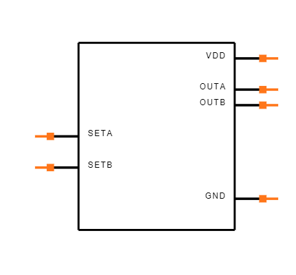 TMP390AQDRLRQ1 Symbol