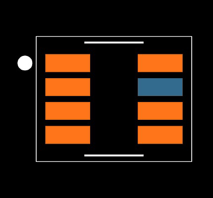 TMP423AQDCNTQ1 Footprint